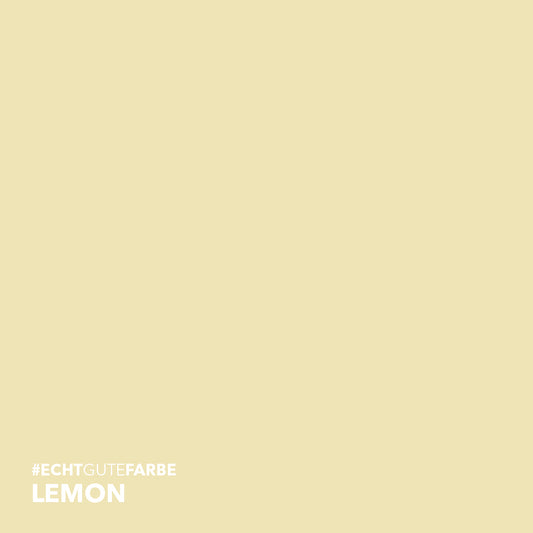 Farbtonbild des Lignocolor Farbtons Lemon