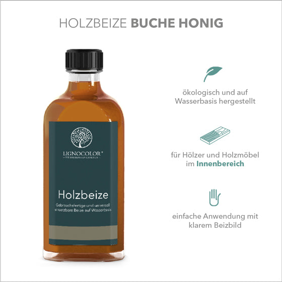 Holzbeize Buche Honig Eigenschaften