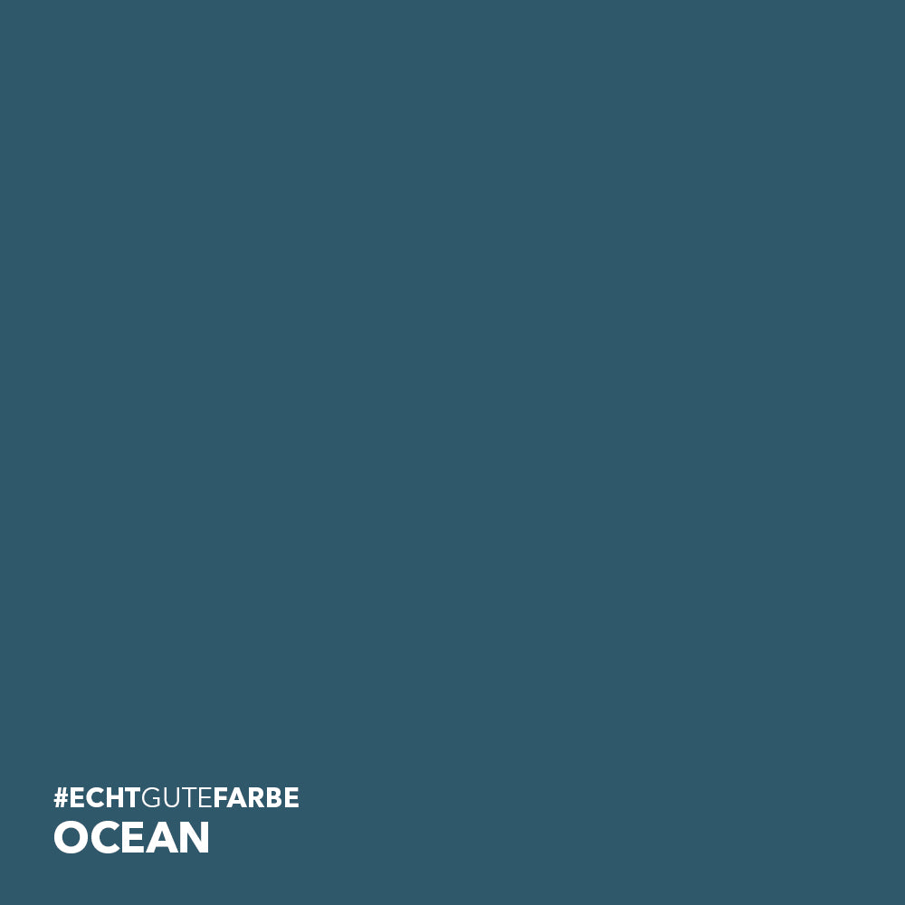 Farbtonbild des Lignocolor Farbtons Ocean